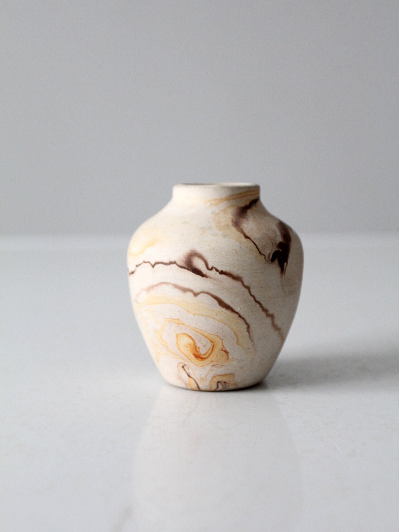 Vintage Nemadji Pottery Vase - Etsy
