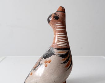 ヴィンテージのトナラ鳥｜メキシコの手描き民芸陶器 - Etsy 日本