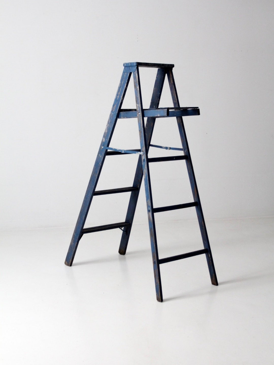 アンティーク雑貨 ladder antique wooden ladder – 86 Vintage