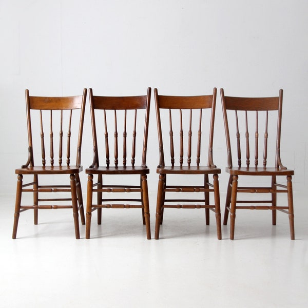 antique farmhouse dining chairs set of 4