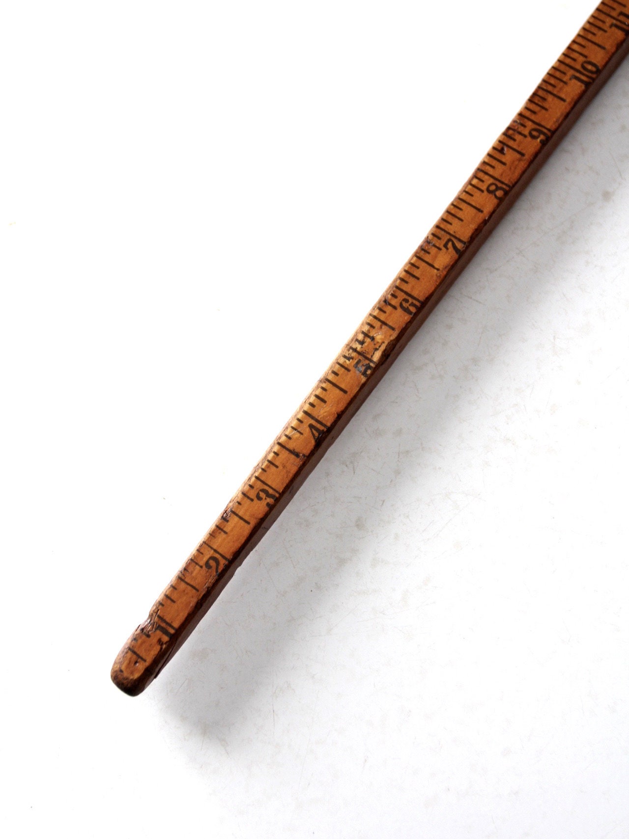 Vintage Yard Stick Adjustable Antique Collectible Measuring Device Sewing  Tool