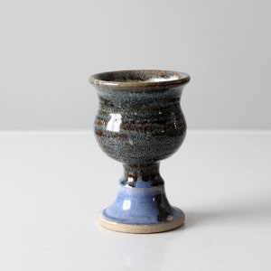 vintage studio pottery cup image 2