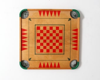 mid-century Merdel Carrom game board