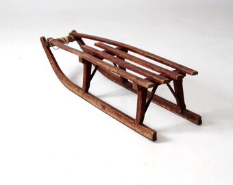 アンティークな原始的なそり - Etsy 日本