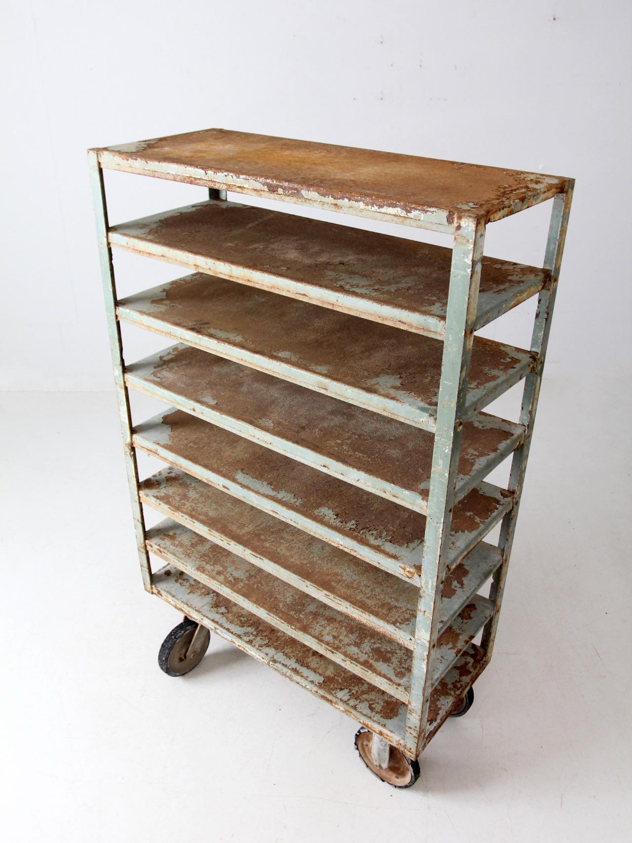 Vintage Industrial Shelving - Etsy
