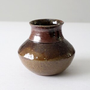 vintage studio pottery vase