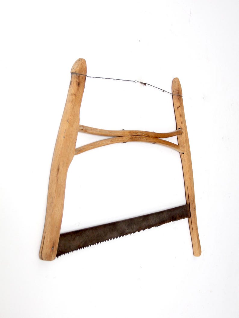 Antique Primitive Buck Saw - Etsy