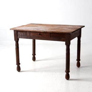 antique primitive farmhouse table