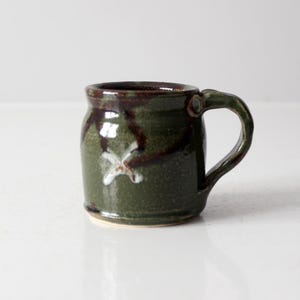 vintage studio pottery mug