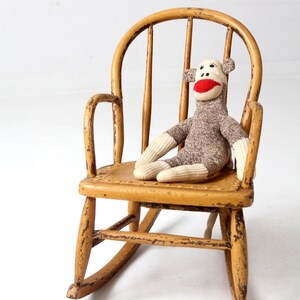 Antique Kid's Rocking Chair - Etsy