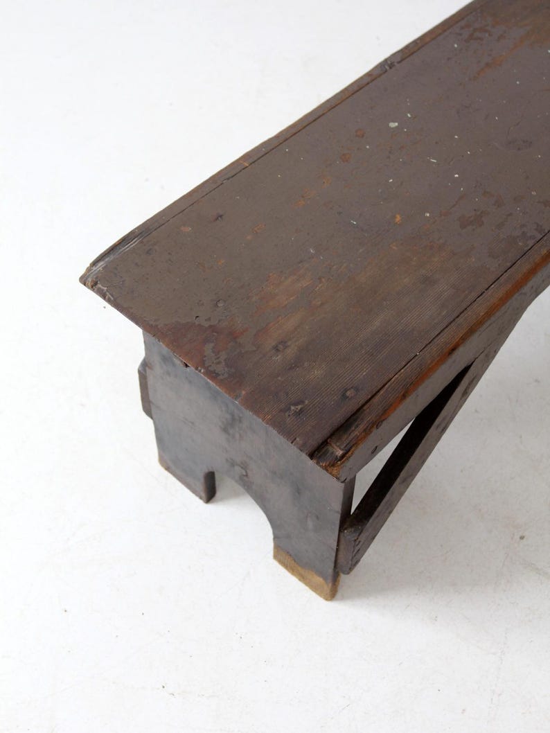 Primitive Antique Rustic Farmhouse Bench - Etsy