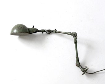 vintage American industrial task lamp