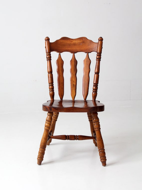 Mid-century Lodge Style Dining Chair - Etsy