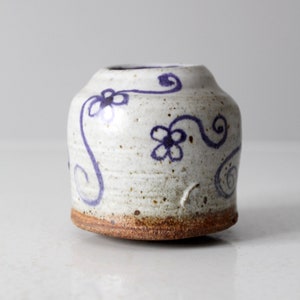 vintage Asian ceramic vase