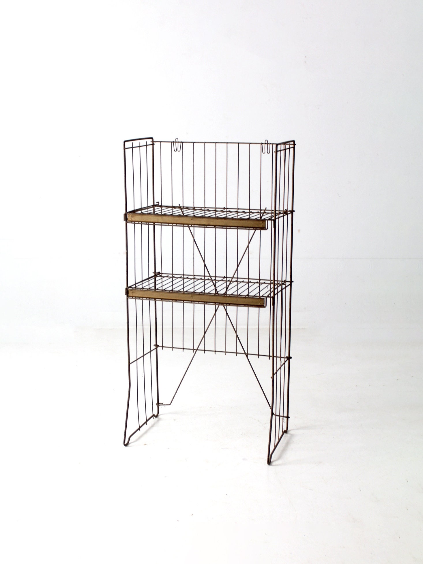 【SALE】vintage iron shelf 1180*800*310 70494_1000.jpg