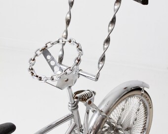 Vintage Lowrider Bicycle Chrome Bike - Etsy