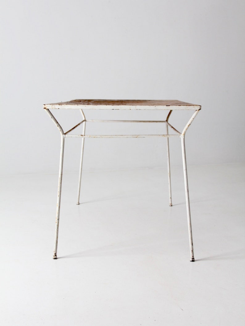Midcentury Patio Table Etsy