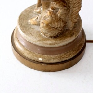 vintage figural table lamp image 4