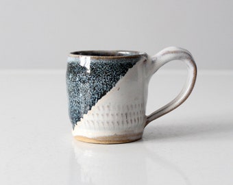 vintage studio pottery mug