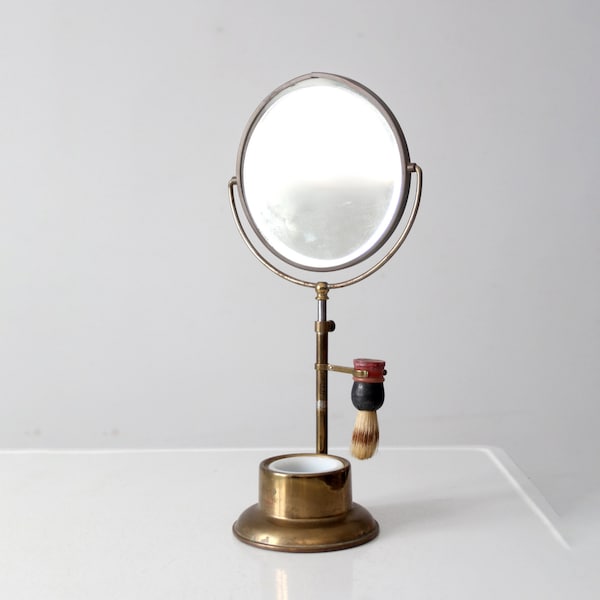 Antique Shaving Mirror Etsy