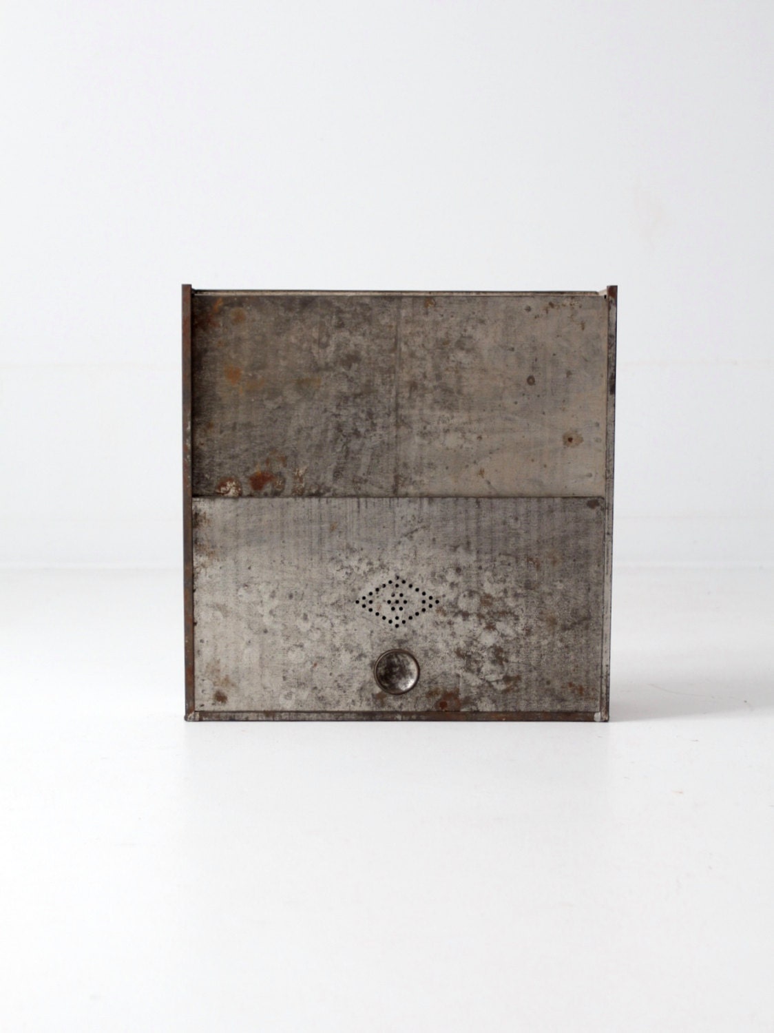 Vintage Bread Box Metal Kitchen Storage Cabinet Etsy