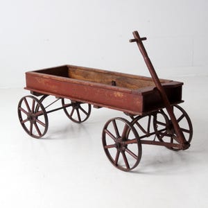antique primitive wagon