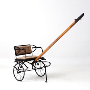 antique American Gemco children's cart