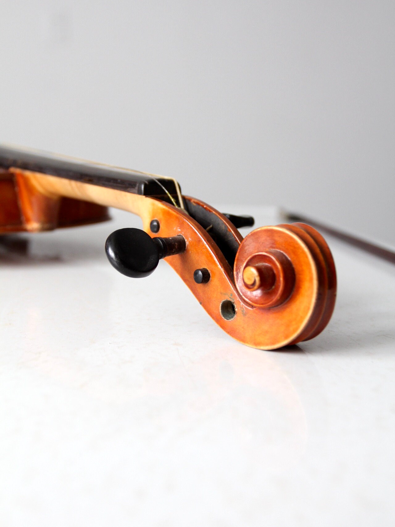 Vintage Carved Violin, Boho Hippie Music Love Instrument - Etsy