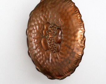 Vintage Gregorian Copper Decorative Wall Plate - Etsy