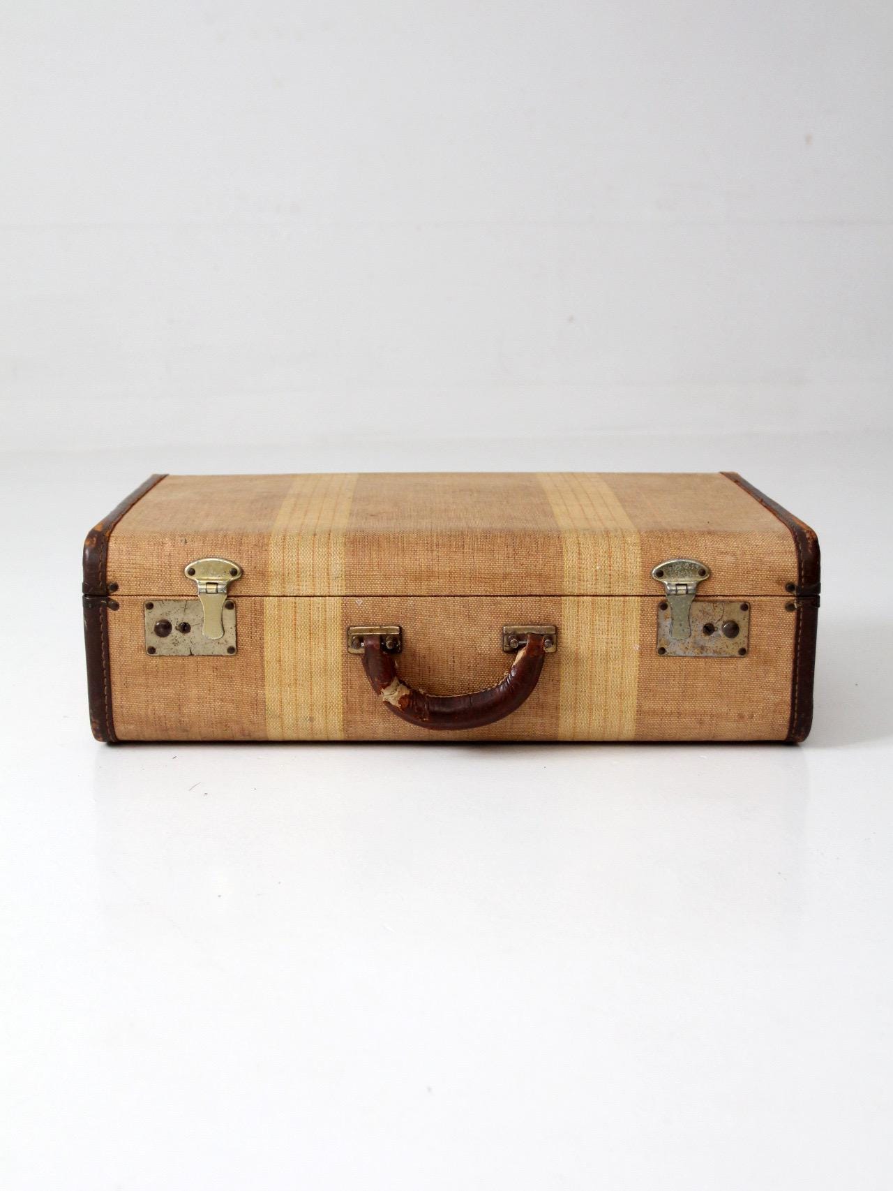 イタリアの素敵な旅行カバン　SELLIER ヴィンテージ1930-40s ケース 1930s luggage - Etsy 日本