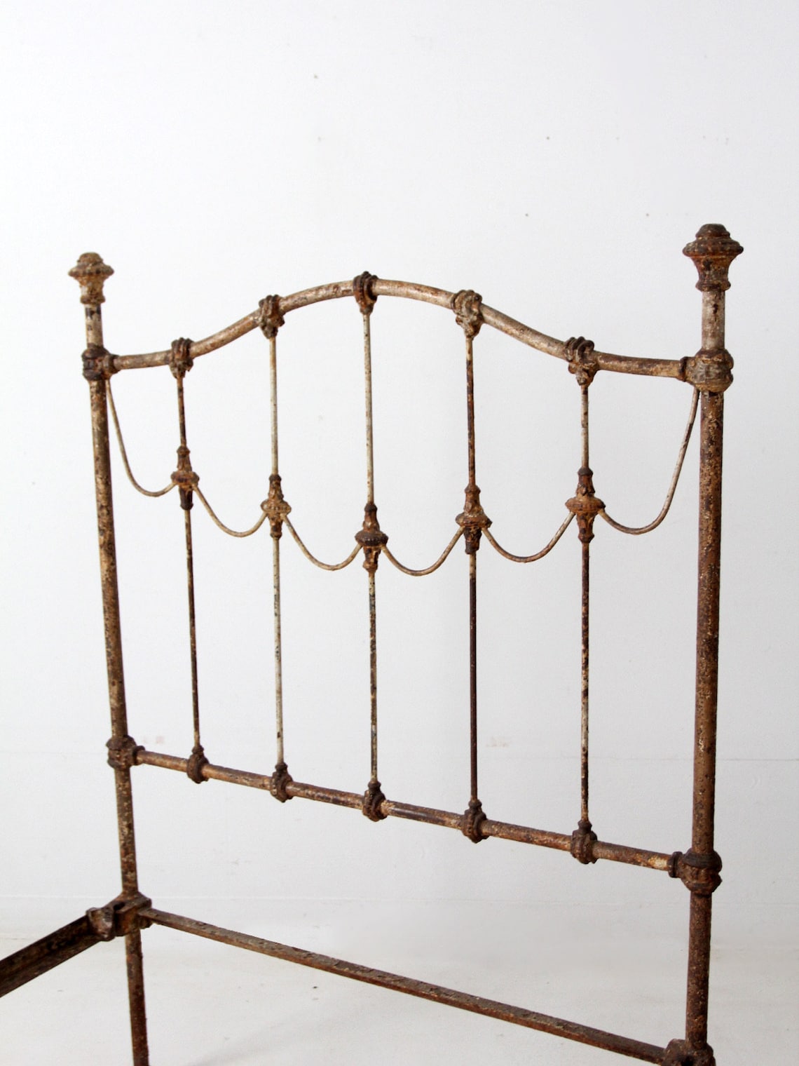 Antique Victorian Iron Twin Bed Etsy