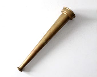アンティーク真鍮製消防ホースノズル - Etsy 日本