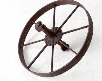 アンティークの鉄の車輪 - Etsy 日本