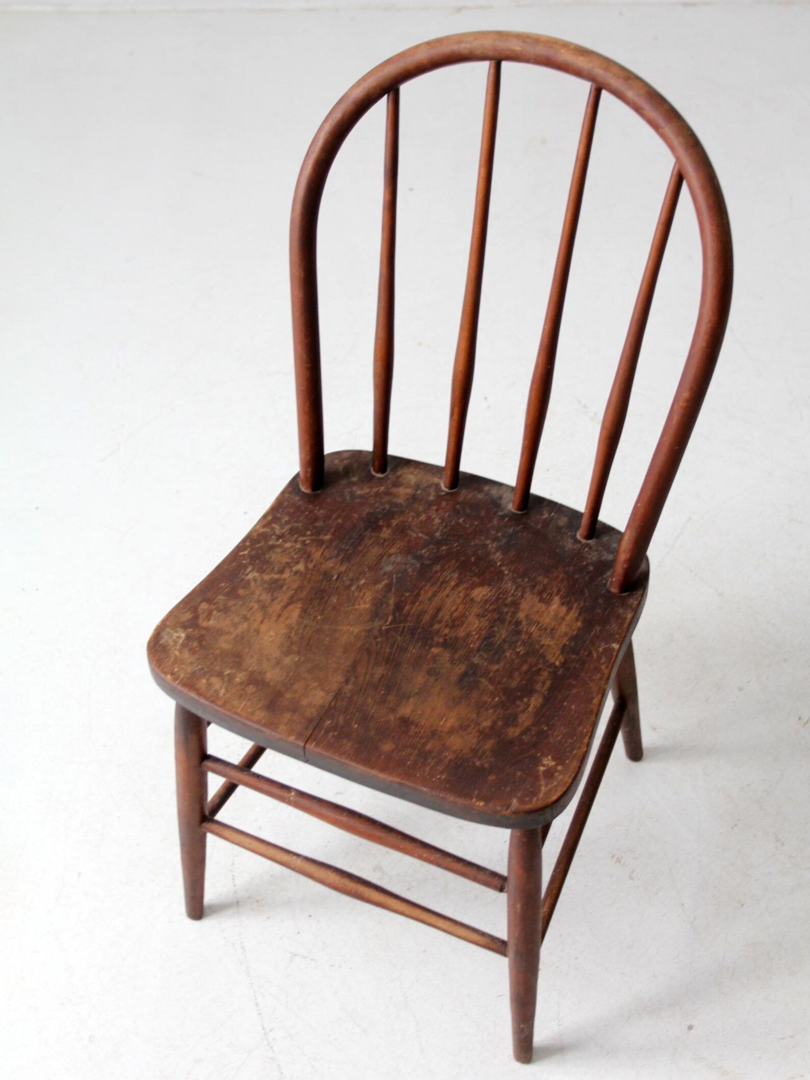 Antique Bow Back Windsor Chair - Etsy