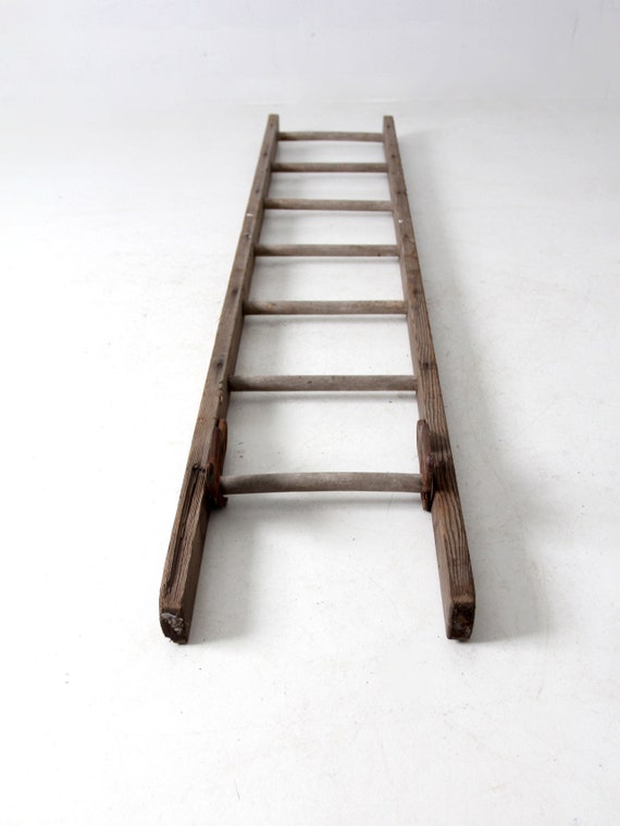 Antique Picking Ladder Decorative Blanket Ladder Etsy