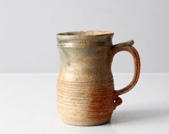 vintage studio pottery mug circa 1986