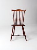 Antique Fan Back Windsor Chair, 19th Century