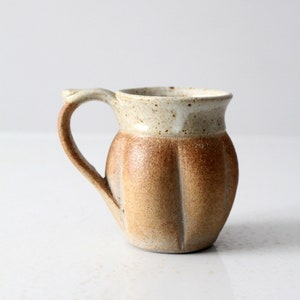 vintage handmade pottery mug