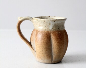 vintage handmade pottery mug