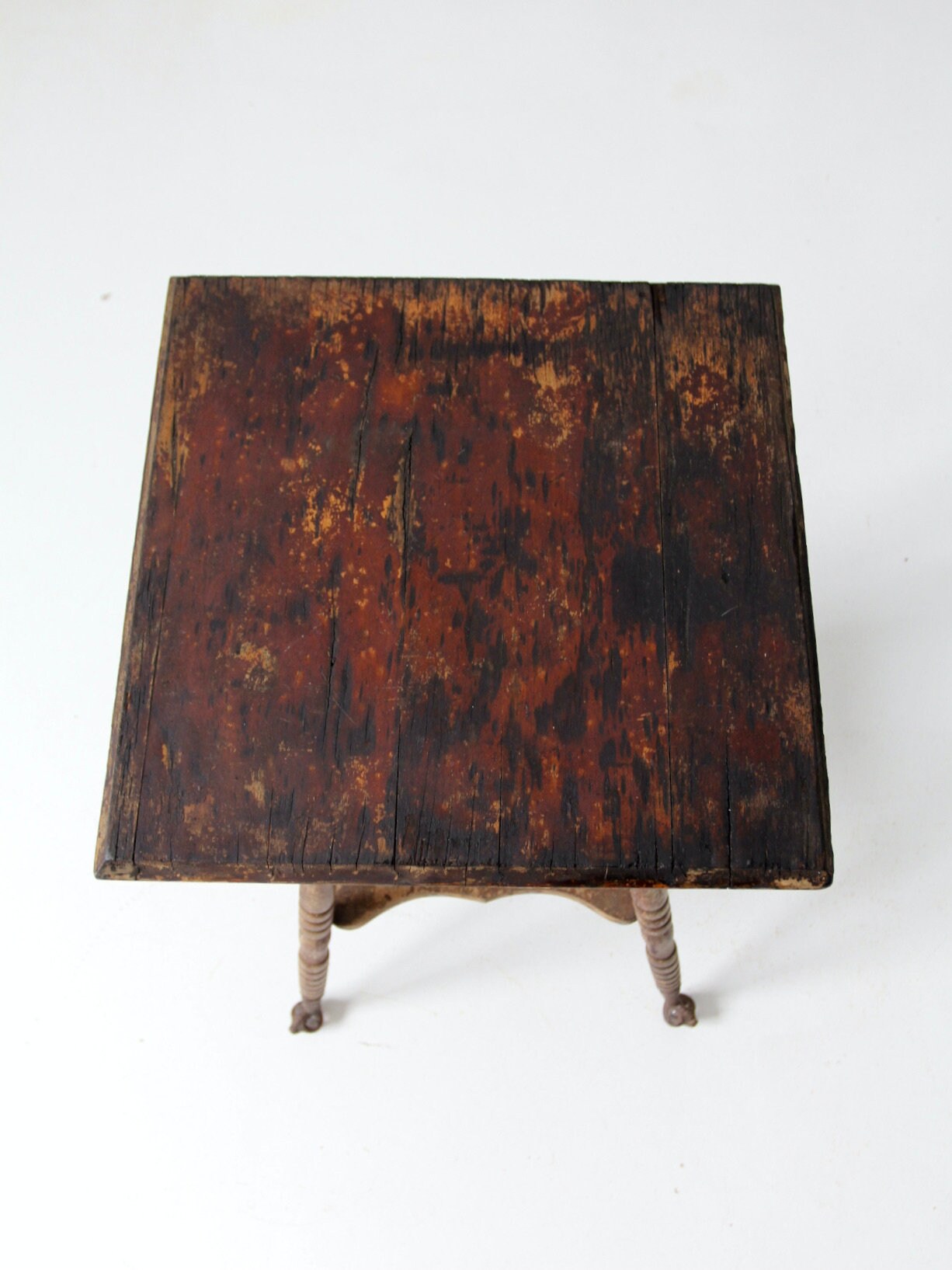 Antique claw foot table cheap value