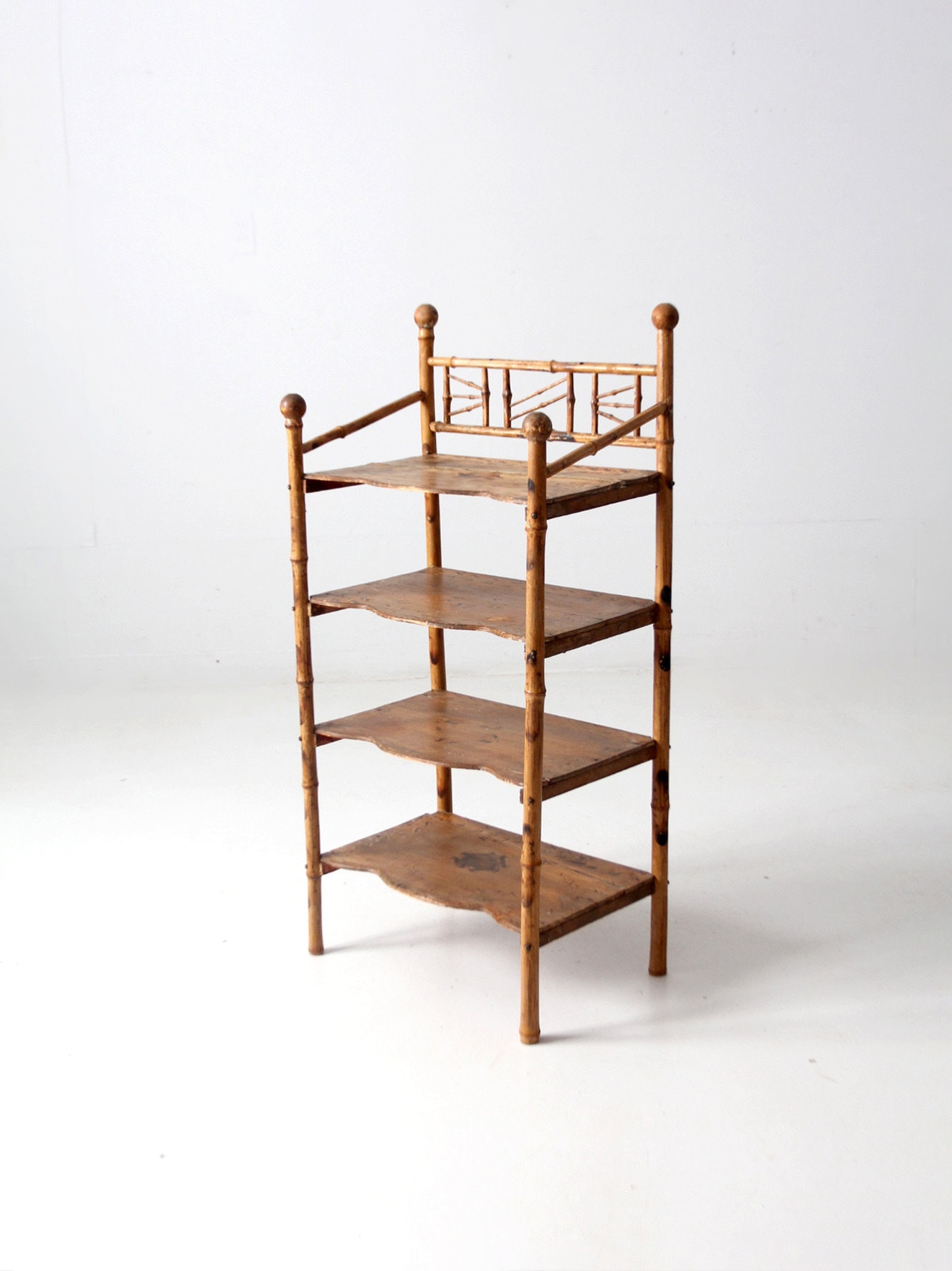 Chinoiserie Brass Faux Bamboo Rack - Chez Vous - ShopStyle Shelves
