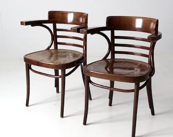 ZPM Radomsko Bentwood Arm Chairs Pair - Etsy Canada ZPM Radomsko Bentwood Arm Chairs Pair - Etsy Canada