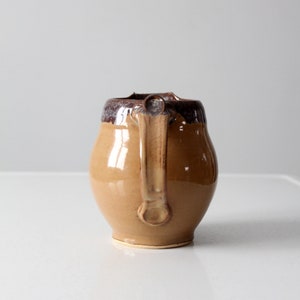 vintage studio pottery pitcher image 4