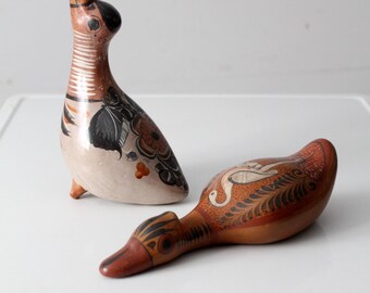 ヴィンテージのトナラ鳥｜メキシコの手描き民芸陶器 - Etsy 日本