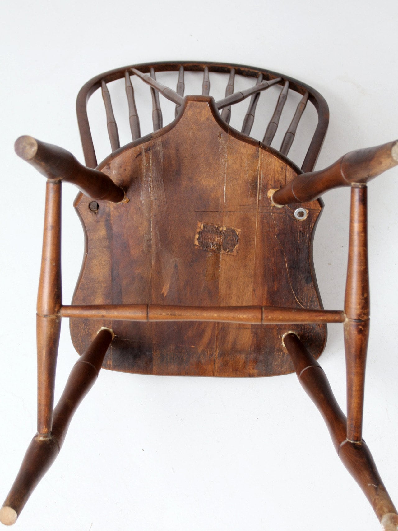Antique Nichols & Stone Windsor Chair - Etsy
