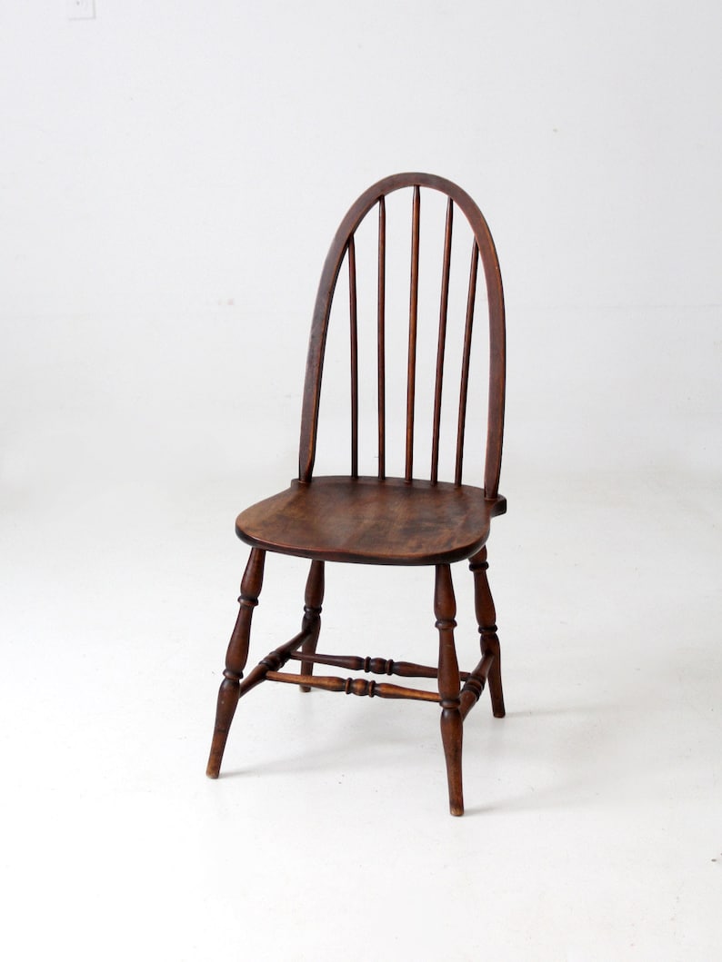 Mcneil Rocking Chair Antique Mcneil Chair Co Windsor Chair - Etsy