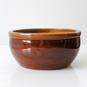 antique stoneware bowl