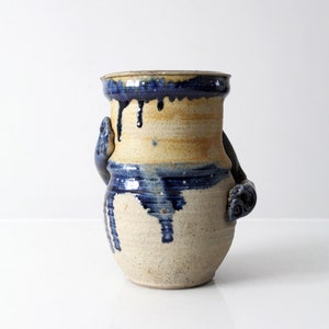 vintage studio pottery vase