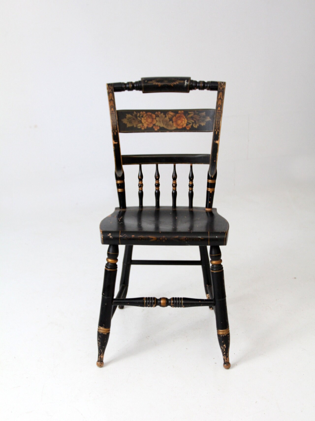 Vintage Hitchcock Stencil Chair - Etsy