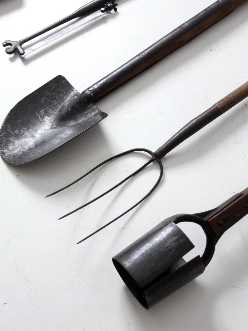Vintage Garden Tools Collection Etsy